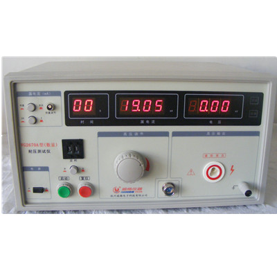 VG2670A耐压测试仪 电子制造与维修领域的可靠安全保障